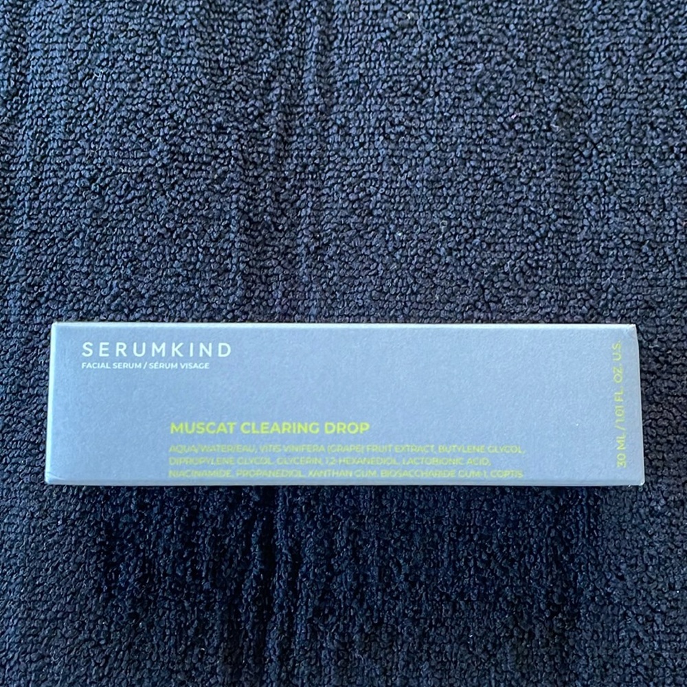 SERUMKIND MUSCAT CLEARING OIL. NEW